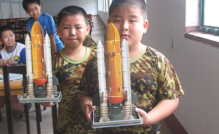 魚(yú)躍軍事夏令營(yíng)活動(dòng)之模型制作